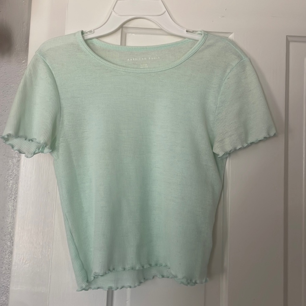 American Eagle Outfitters, size small, mint green
